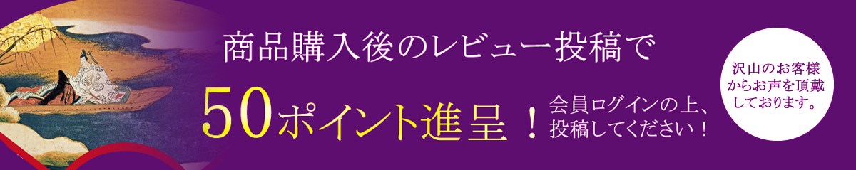 レビューポイントプレゼント
