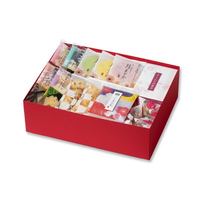 源氏十二単 京菓子福づくし風呂敷セット　| 御歳暮 冬ギフト