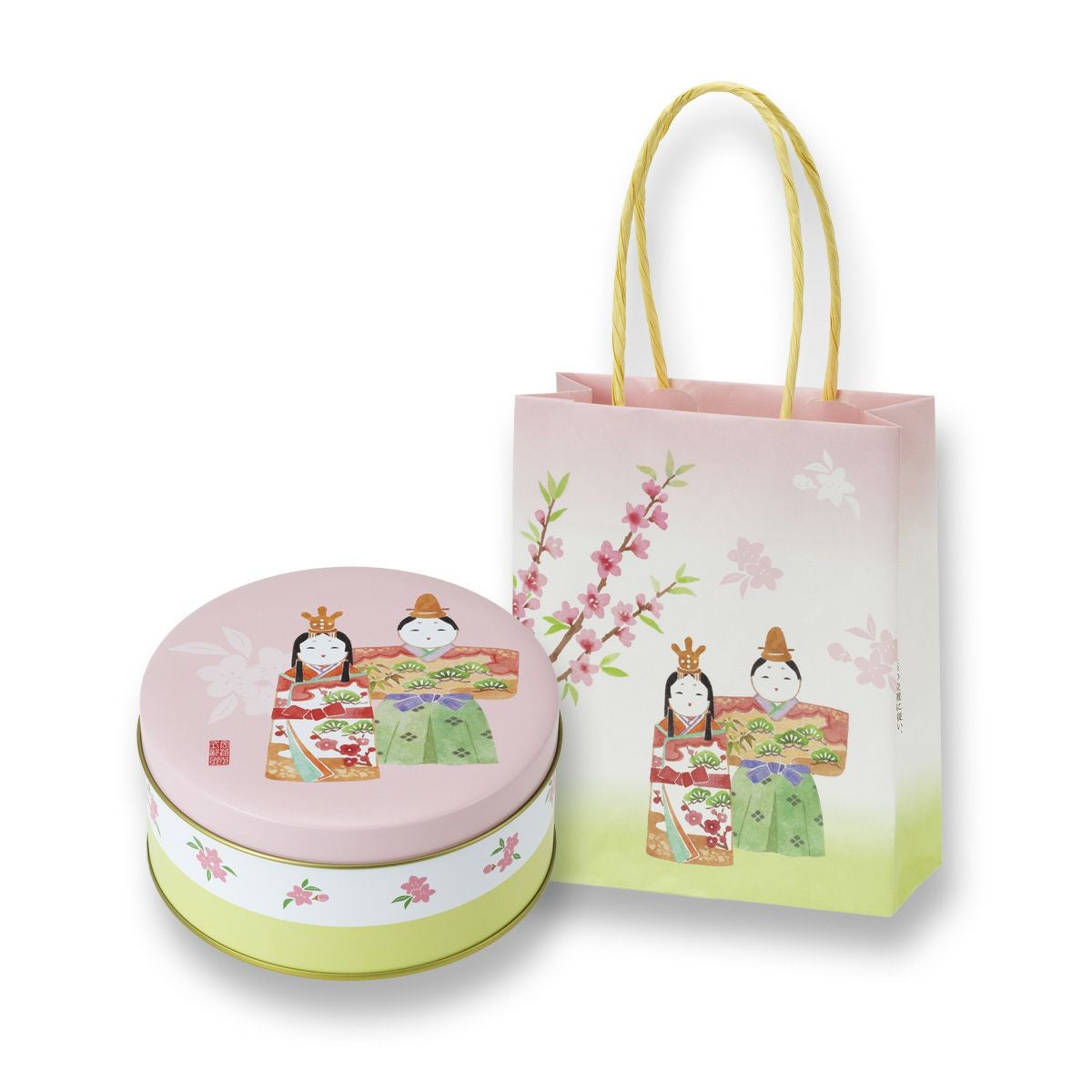 ひなあられ　化粧缶