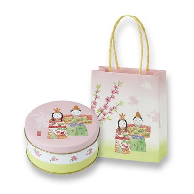 ひなあられ　化粧缶