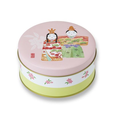 ひなあられ　化粧缶