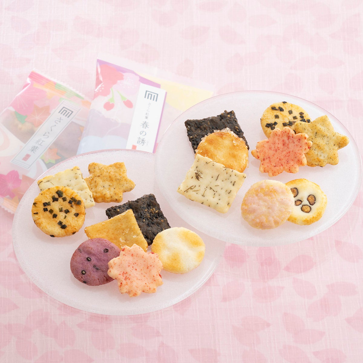 さくら紅葉 季のつつみ 春づつみ (7袋) | 煎餅 あられ おかき