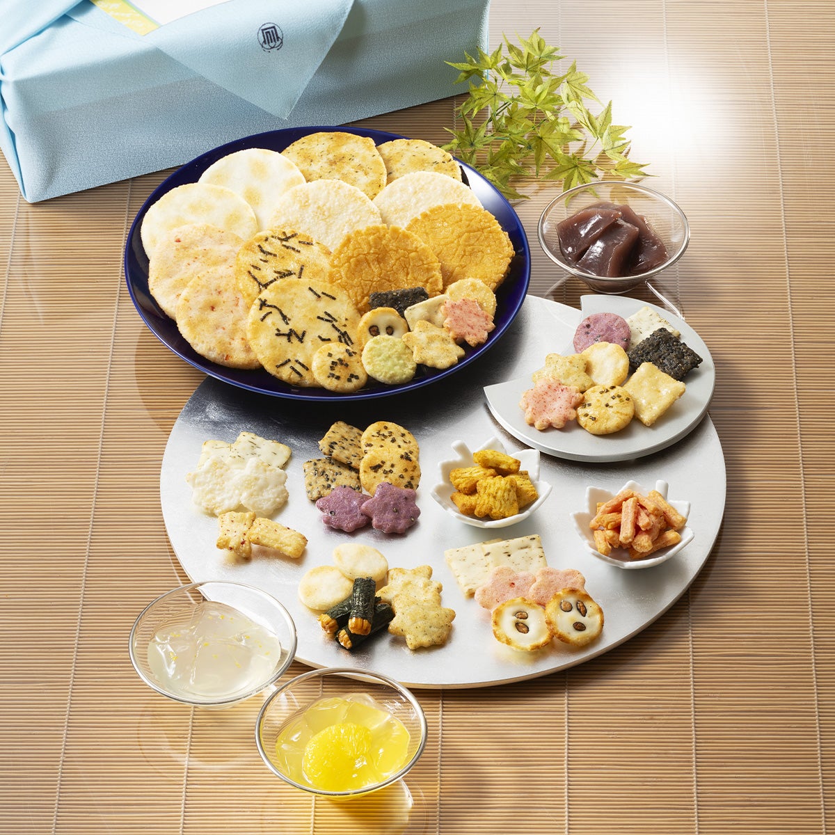  夏の京の贈りもの 式部彩夏抄（米菓34袋＋涼菓4個）