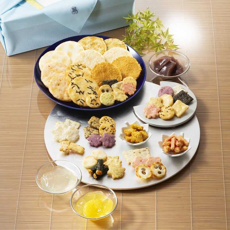  夏の京の贈りもの 式部彩夏抄（米菓34袋＋涼菓4個）