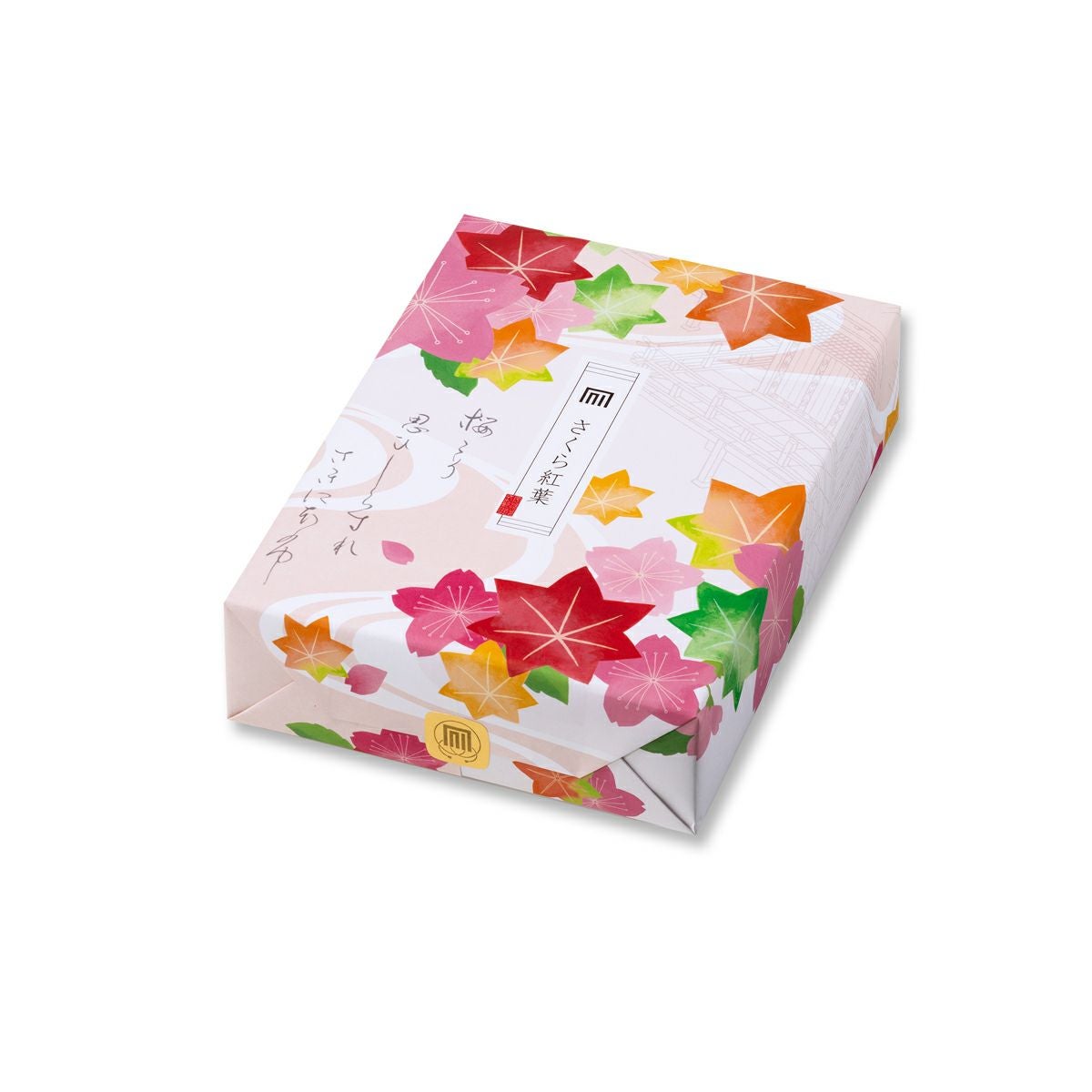 さくら紅葉 H箱 (8ヶ入×12袋) | 源氏物語ゆかりあられ専門店 京都宇治
