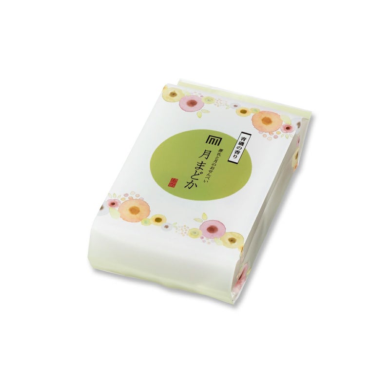 大判煎餅「月まどか」 青磯の香り ご愛食用 (10袋) ※熨斗・包装不可