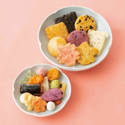 二菓あわせ－3袋入(専用手提げ付) （さくら紅葉×1袋、花うららけし×2袋）