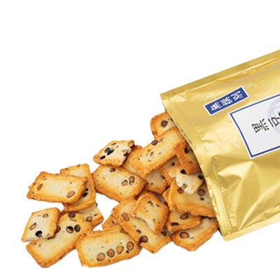 無撰別（無選別）黒豆おかき 丹波黒豆使用 (160g)